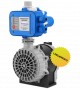 Motobomba de Pressurização para Rede Hidráulica - Com Pressostato Externo Eletrônico 3/4 CV -Syllent- Aqquant